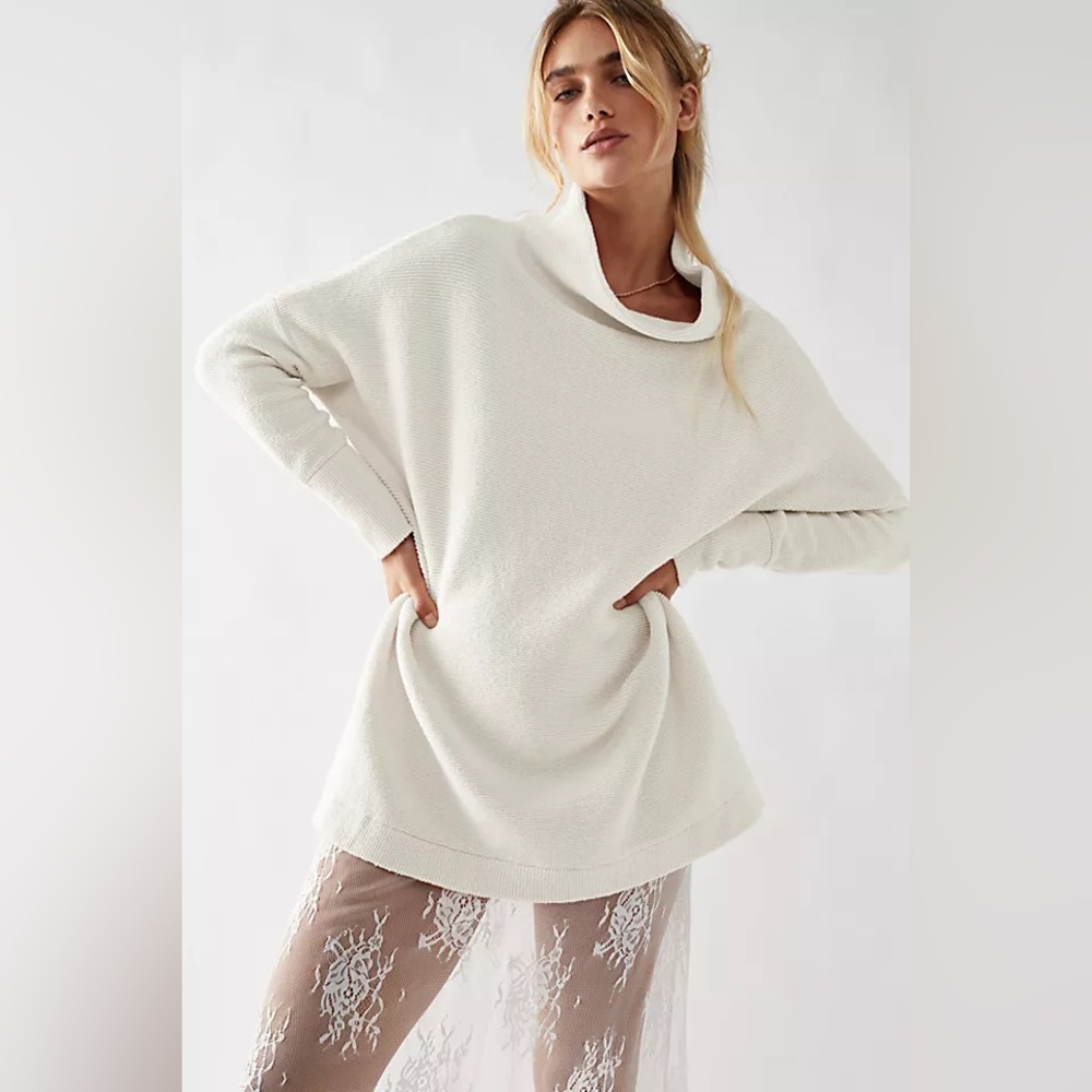 Free People White Sweater
